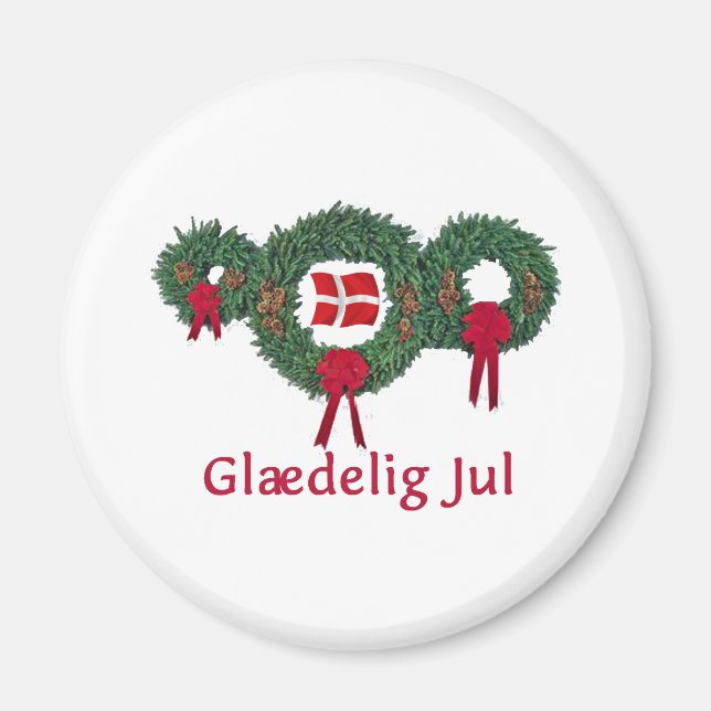 Denmark Christmas 2 Magnet (Front)