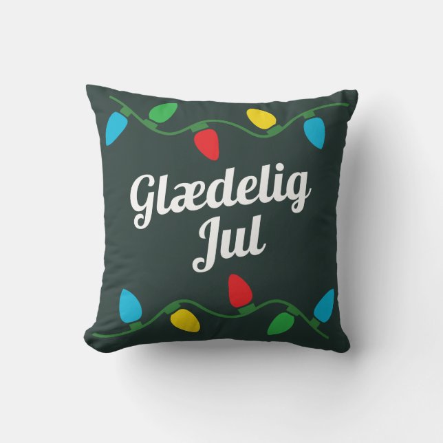 Denmark Christmas Decor Cushion (Front)