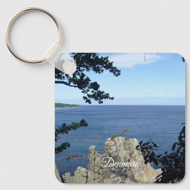 Denmark: Coast of Denmark Key Ring (Front)