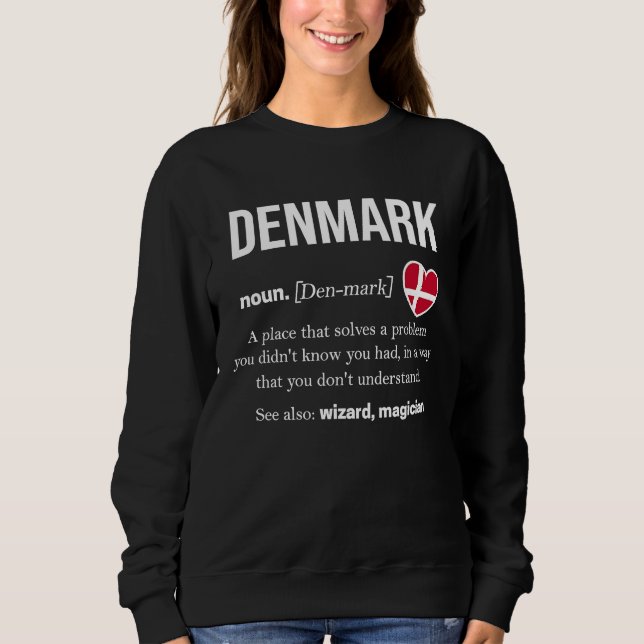 Denmark Copenhagen Children's  Danish Danish  1 Sweatshirt (Front)