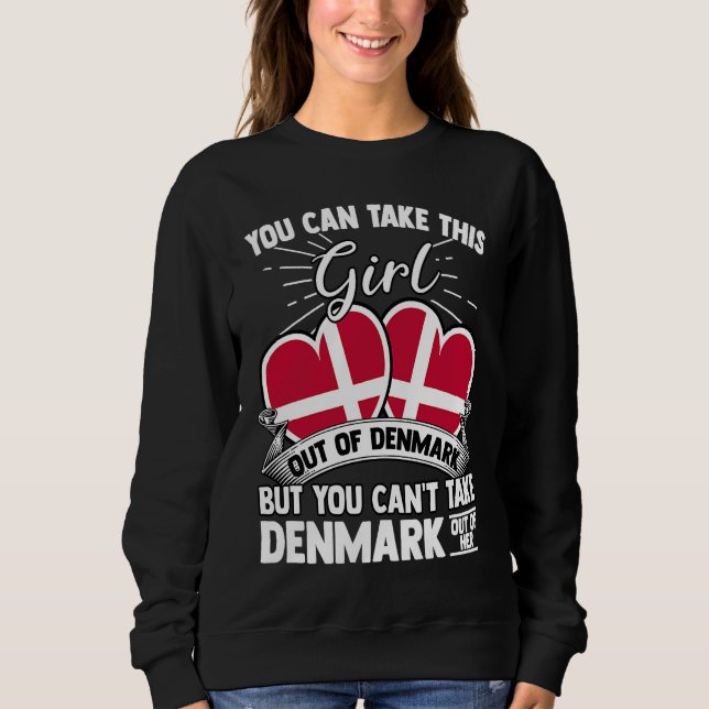 Denmark Copenhagen Children's  Danish Danish Sweatshirt (Front)