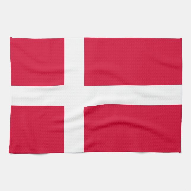 denmark country flag towel (Horizontal)