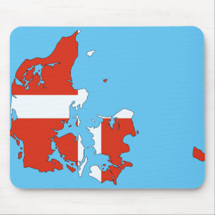 Denmark country mouse pad