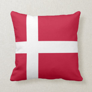 Denmark (Danish) Flag Cushion