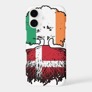 Denmark Danish Irish Ireland Tree Roots Flag