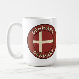 Denmark Danmark Coffee Mug
