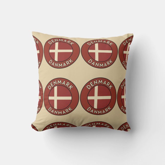 Denmark Danmark  Cushion (Front)