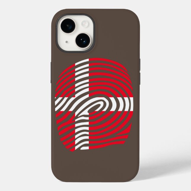 Denmark DNA Case-Mate iPhone Case (Back)