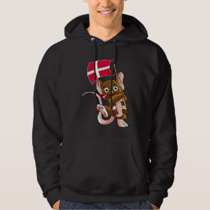 Denmark Fan Mouse Hoodie