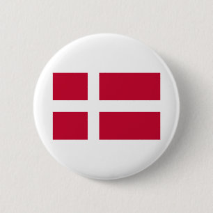 Denmark Flag 6 Cm Round Badge