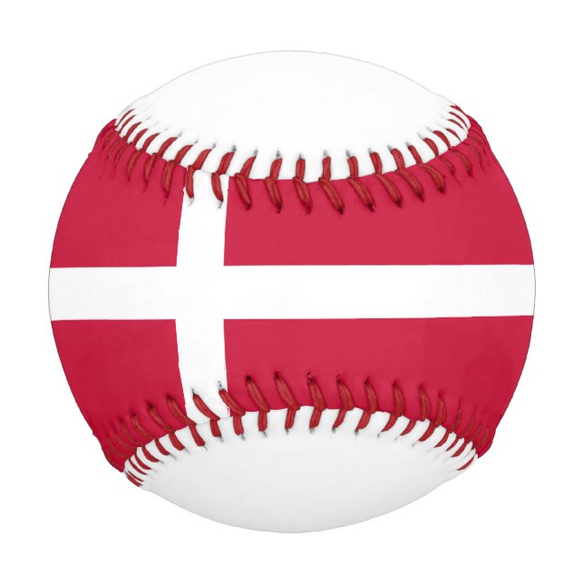 Denmark Flag Baseball (Front)