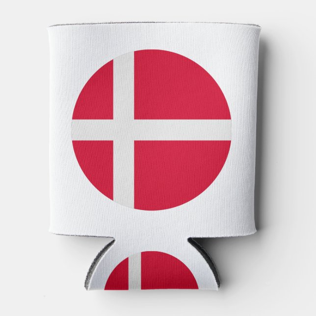 Denmark Flag Can Cooler (Front)