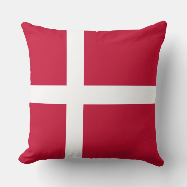 Denmark Flag Cushion (Front)