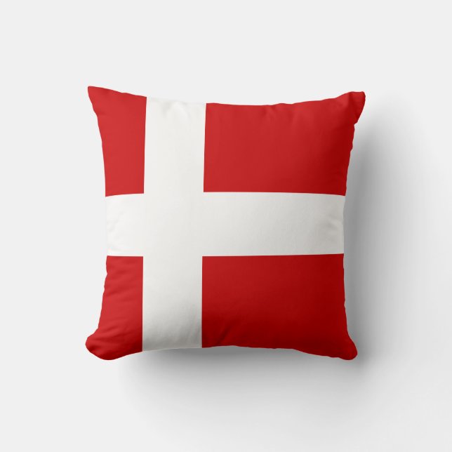 Denmark Flag Cushion (Front)