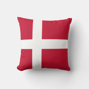 Denmark Flag Cushion