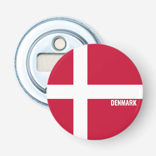 Denmark Flag Delightful Patriotic Bottle Opener