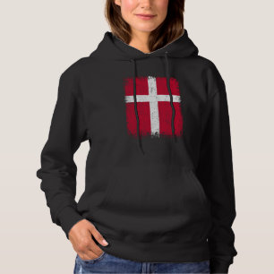 Denmark Flag Denmark Love Denmark Hoodie