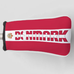 Denmark Flag Gorgeous Patriotic Golf Head Cover