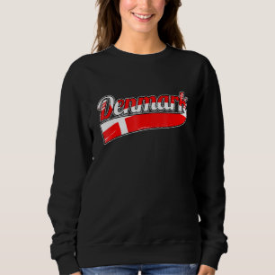 Denmark Flag Hygge Copenhagen Danish Viking Kobenh Sweatshirt