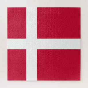 Denmark Flag Jigsaw Puzzle