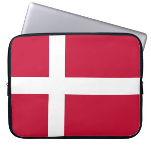 Denmark Flag Laptop Sleeve