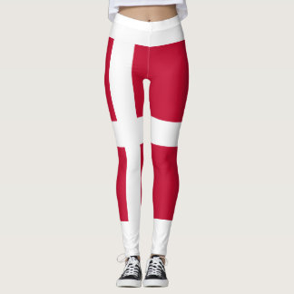 Denmark flag Leggings