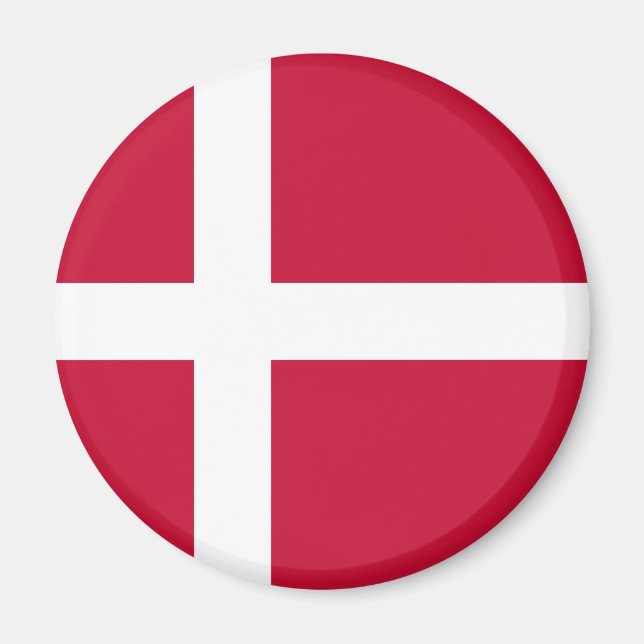 Denmark Flag Magnet (Front)