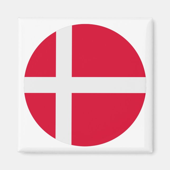 Denmark Flag Magnet (Front)