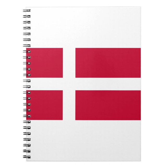 Denmark Flag Notebook (Front)