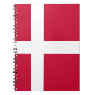Denmark Flag Notebook