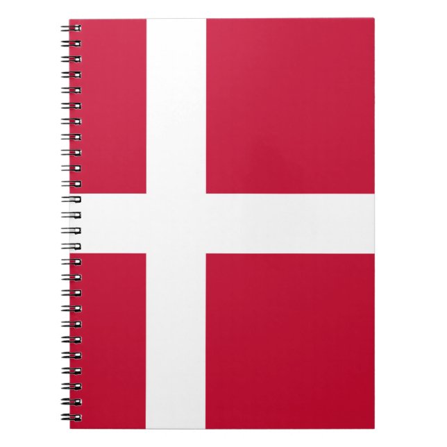 Denmark Flag Notebook (Front)