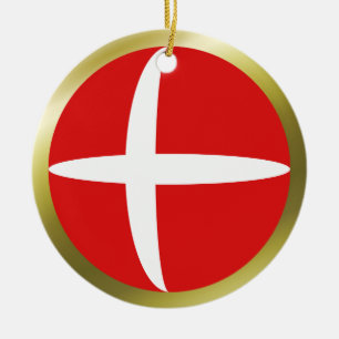 Denmark Flag Ornament