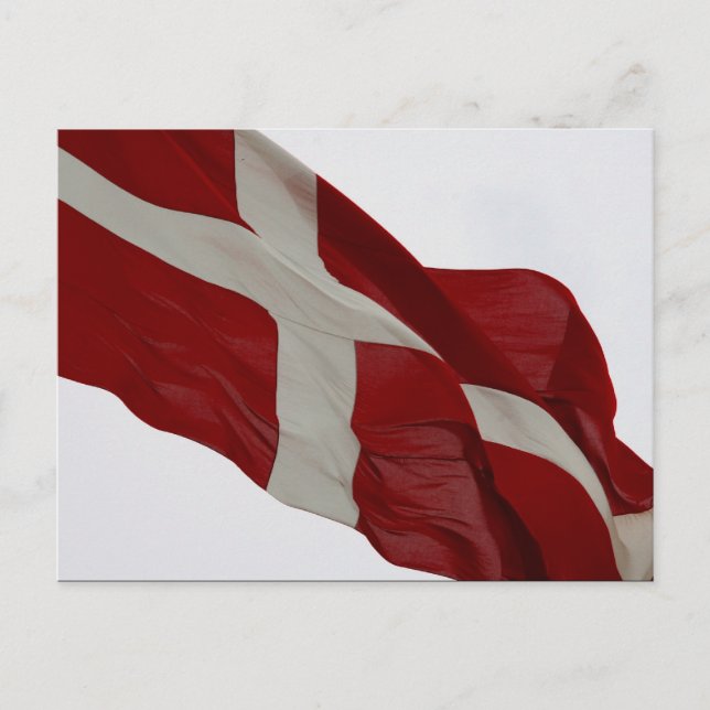 denmark flag postcard (Front)