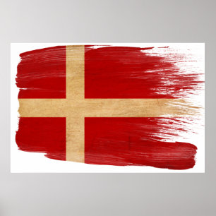 Denmark Flag Posters