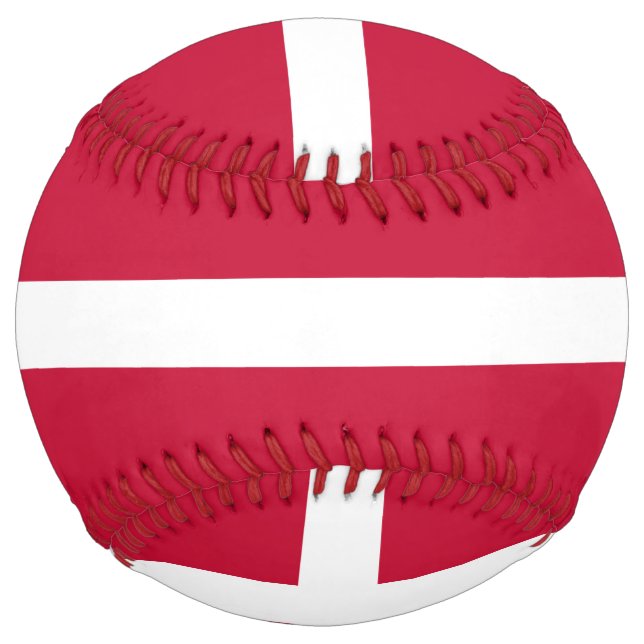 Denmark Flag Softball (Front)