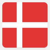Denmark Flag Sticker