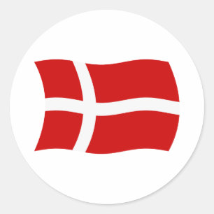 Denmark Flag Sticker