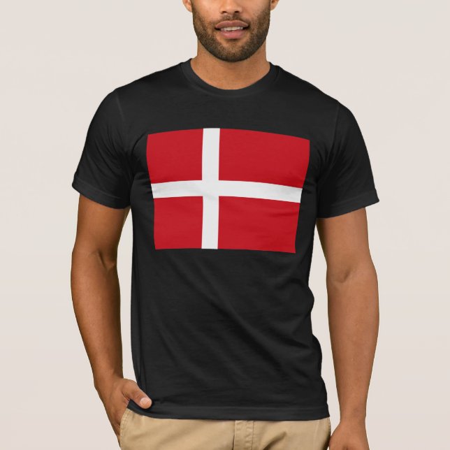 Denmark Flag T-shirt (Front)