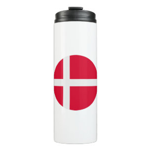 Denmark Flag Thermal Tumbler