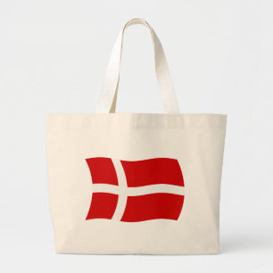 Denmark Flag Tote Bag