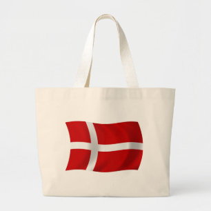 Denmark Flag Tote Bag