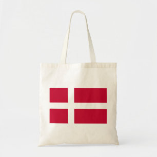 Denmark Flag Tote Bag