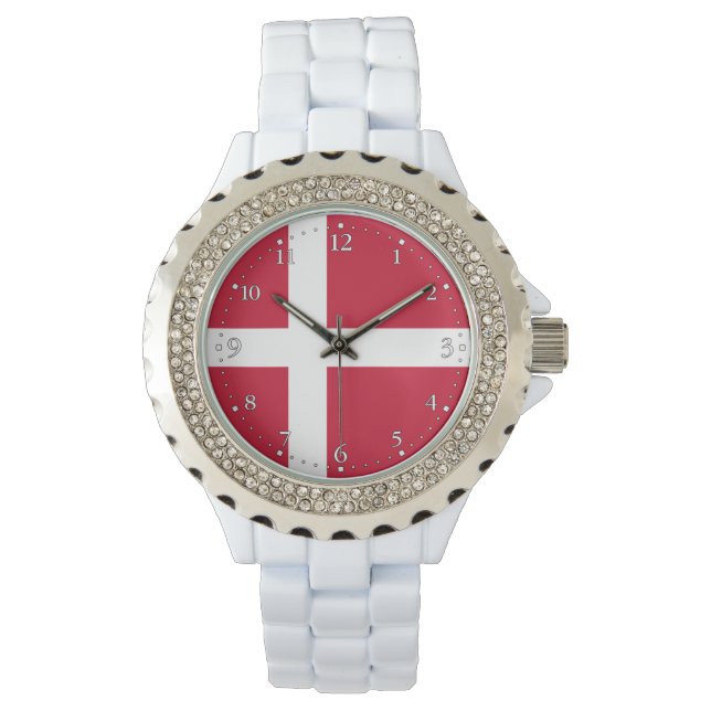 Denmark Flag Watch (Front)