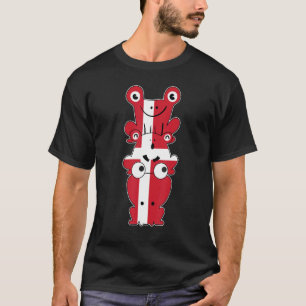 Denmark Frogs Dennish Denmark T-Shirt
