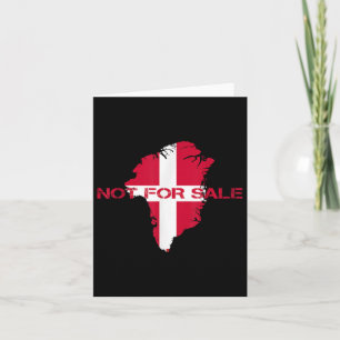 Denmark Greenland Not For Sale Annexe Greenland Card
