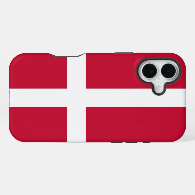 Denmark iPhone Case (Back Horizontal)