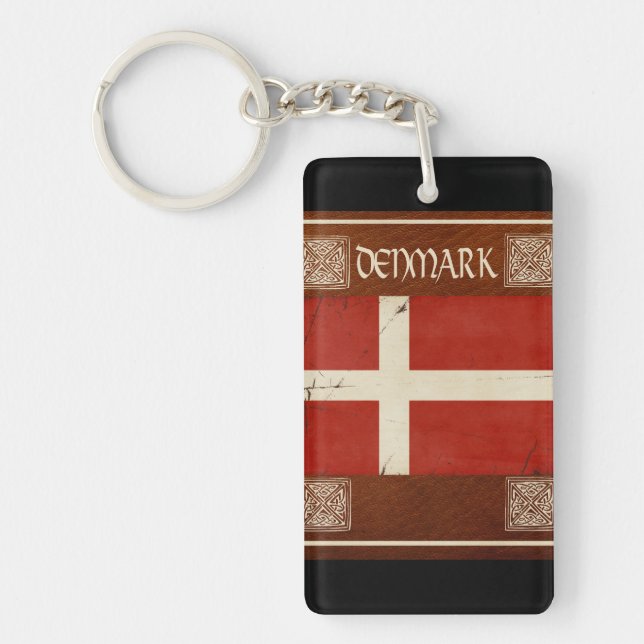 Denmark Key Chain Souvenir (Front)