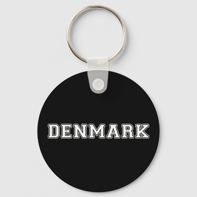 Denmark Key Ring (Front)