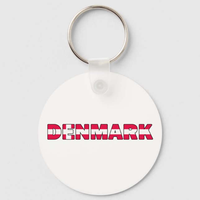 Denmark Keychain (Front)