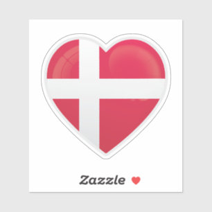 Denmark Love Flag